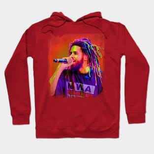 J. Cole//Pop Art Style Hoodie